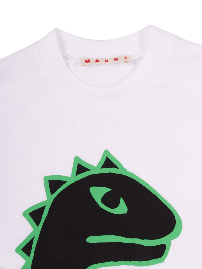 T-Shirts White Cotton Short Sleeves T-shirt