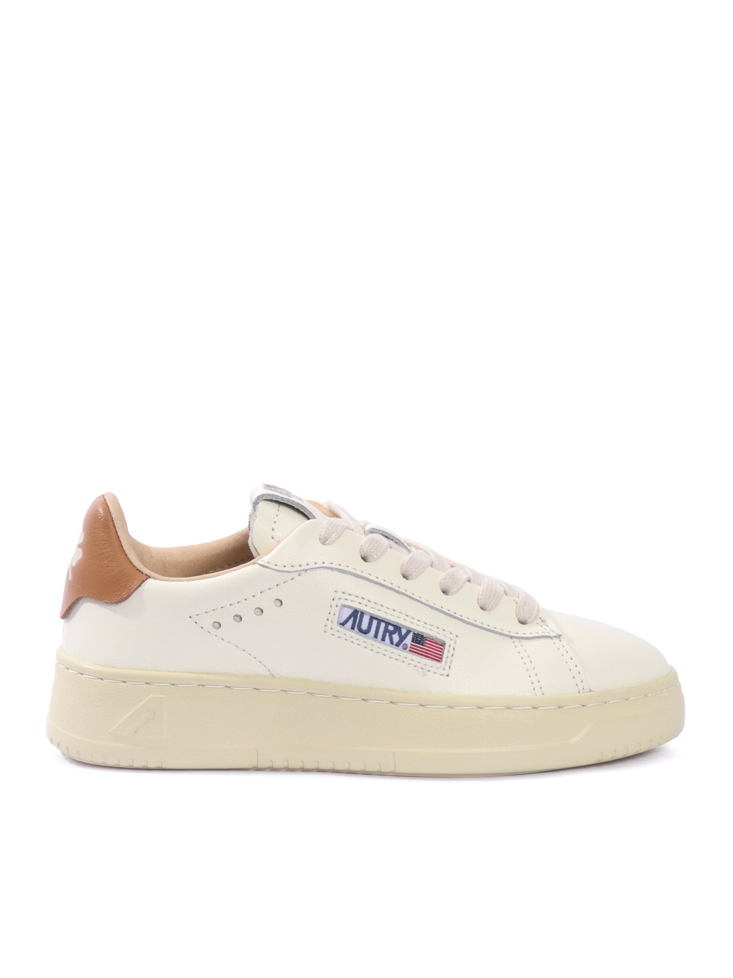 Dallas Kids Low Kid Leat-Four Wht-Brnsug Sneakers White