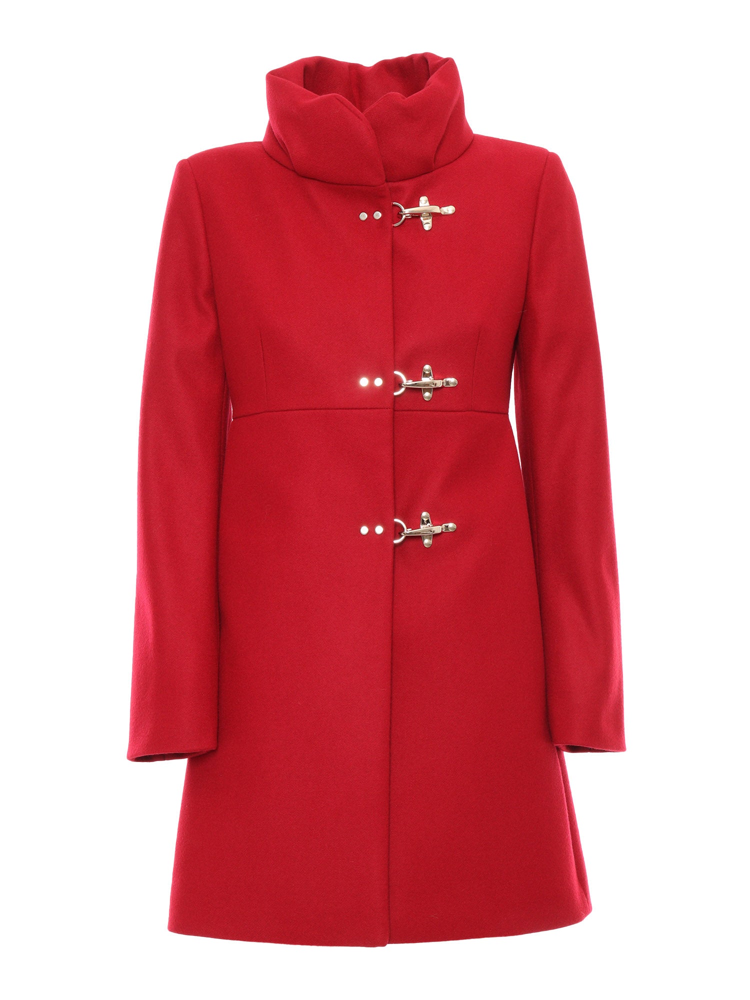Romantic Lined Coat Red