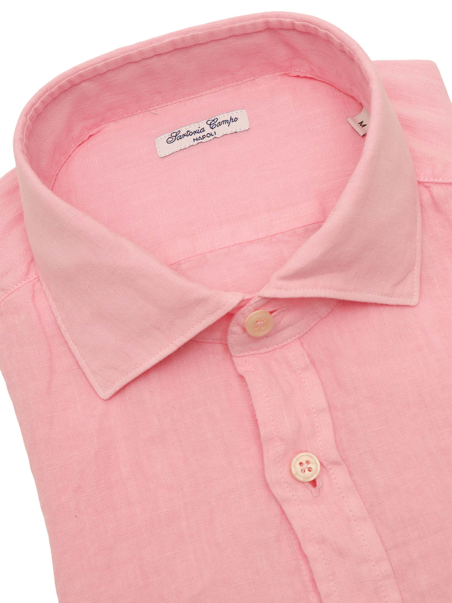 Mens Shirt Pink Cotton