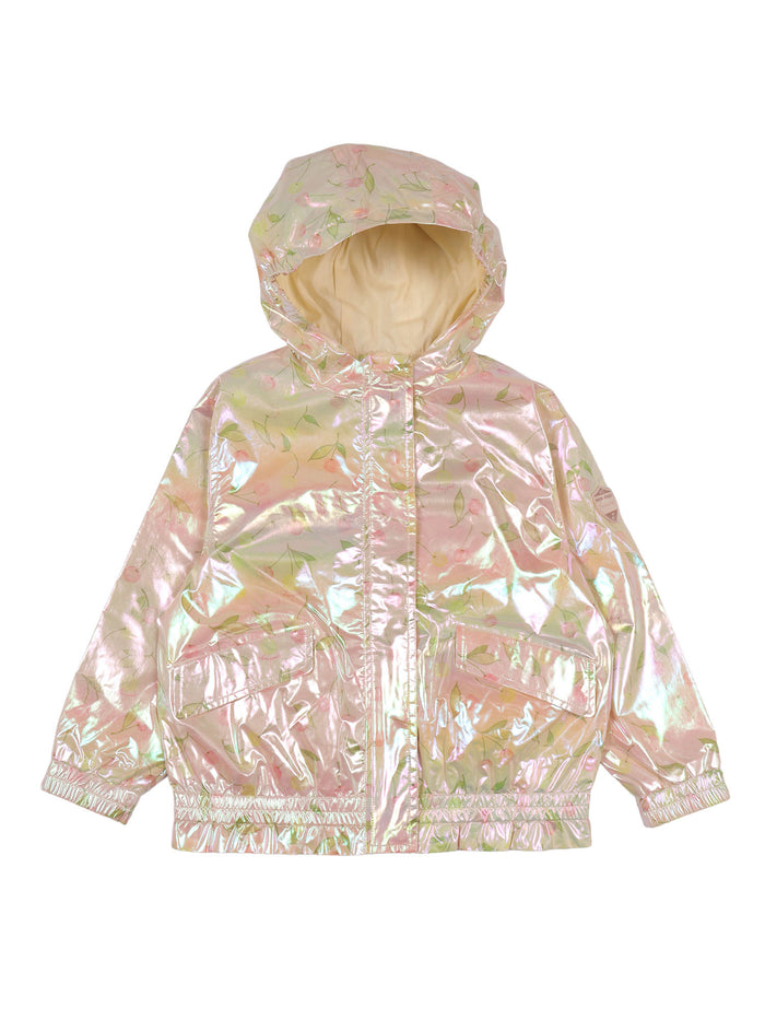 LYANE JACKET Pink Recycled Polyamide Giubbino Corto