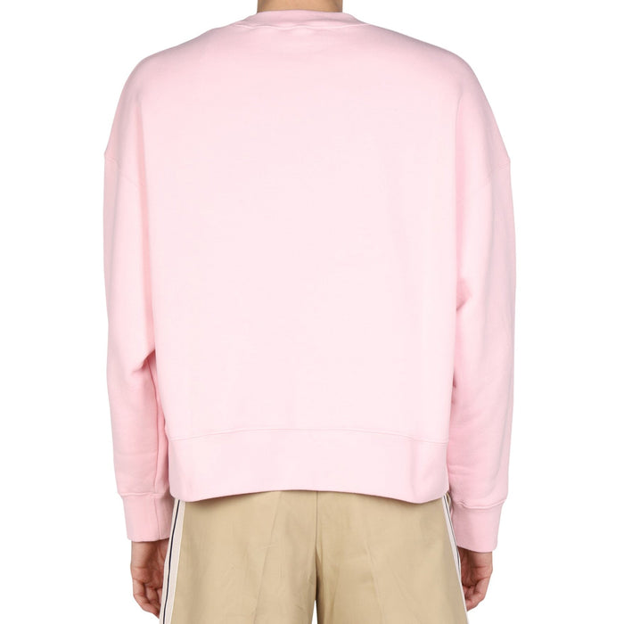Logo Sweatshirt Pink Cotton