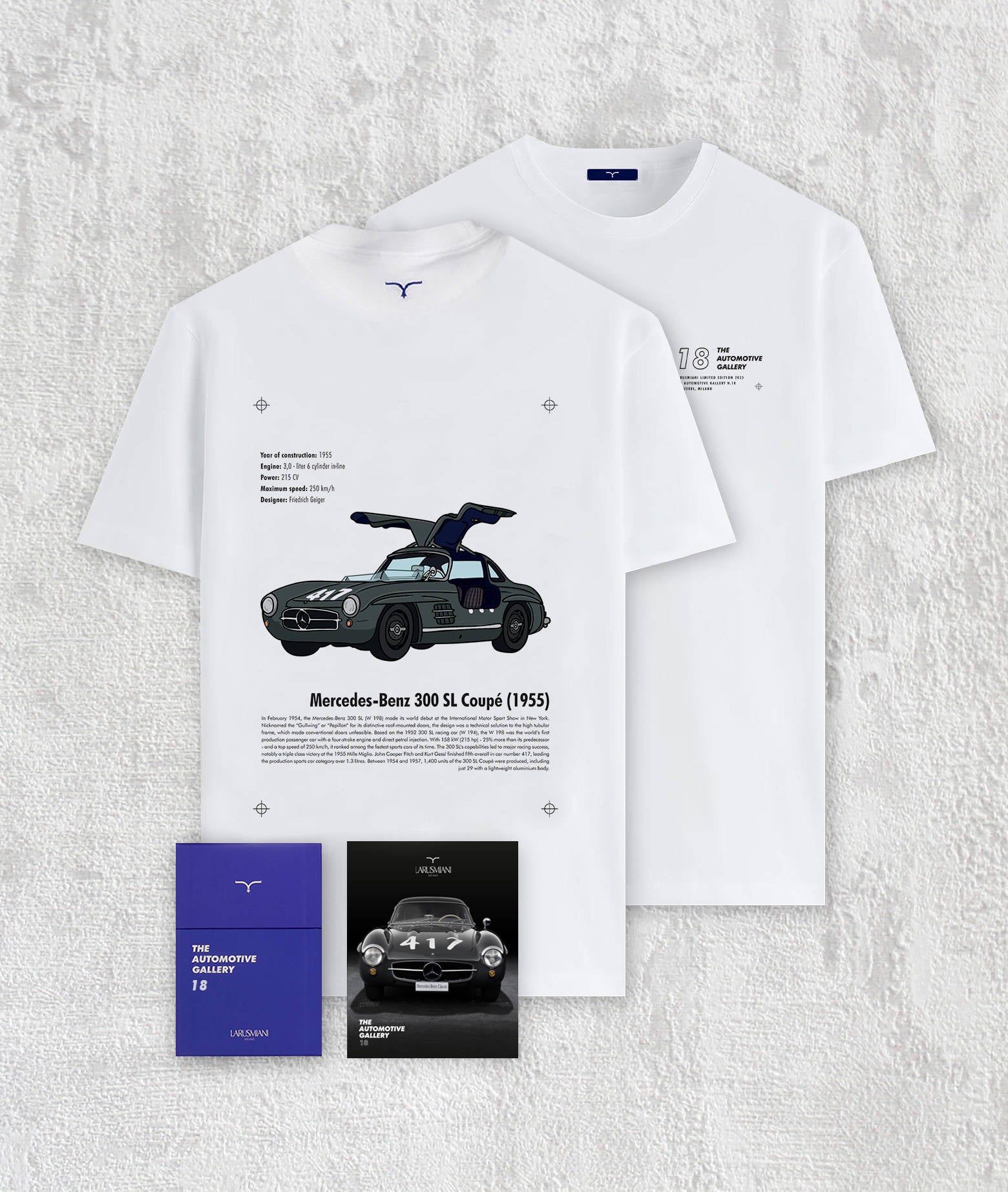 The Automotive Gallery - 18. Mercedes-Benz 300 Sl Coupé White