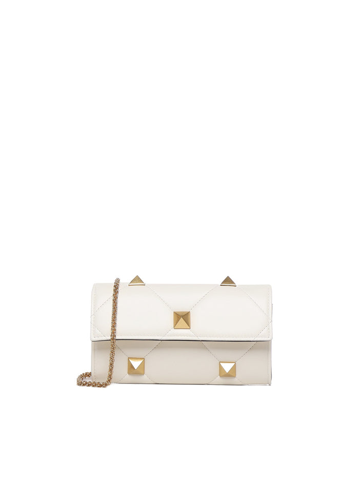 Valentino Garavani Wallets White Calfskin