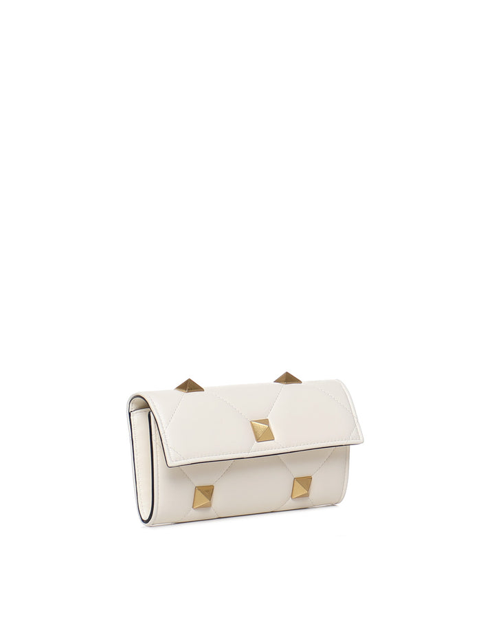 Valentino Garavani Wallets White Calfskin