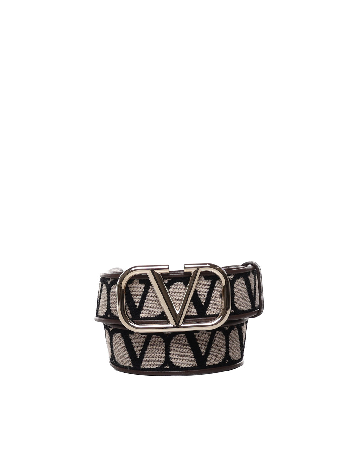 Valentino Garavani Belts Beige, Black Toile Iconographer