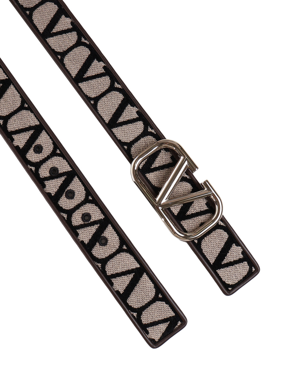 Valentino Garavani Belts Beige, Black Toile Iconographer
