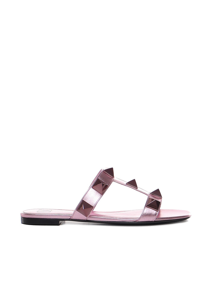 Valentino Garavani Sandals Pink Lambskin
