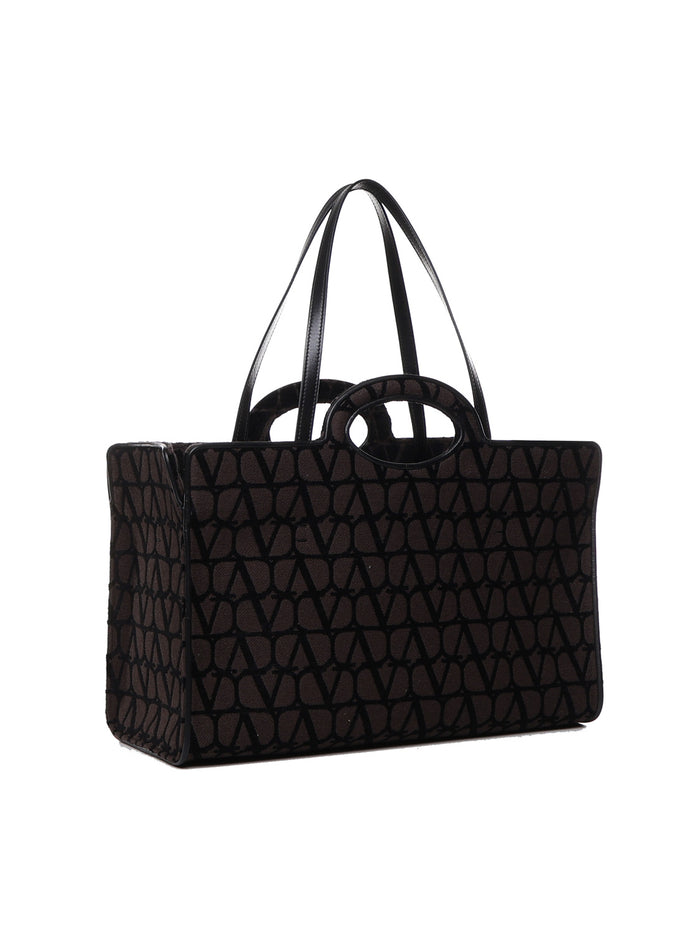 Valentino Garavani Bags Brown, Black Toile Iconographer