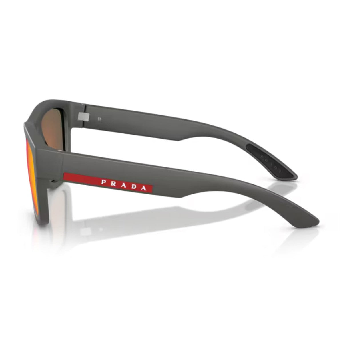 Prada Linea Rossa Ps 01zs Gray Nylon Sunglasses