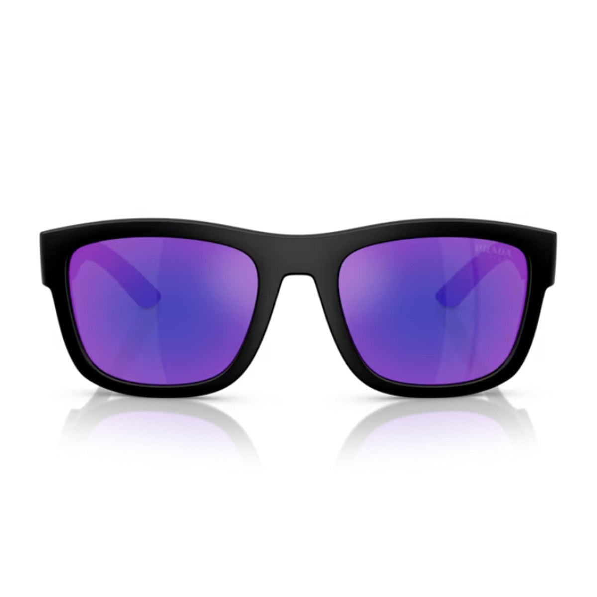 Prada Linea Rossa Ps 01zs Black Nylon Sunglasses