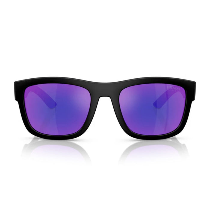 Prada Linea Rossa Ps 01zs Black Nylon Sunglasses