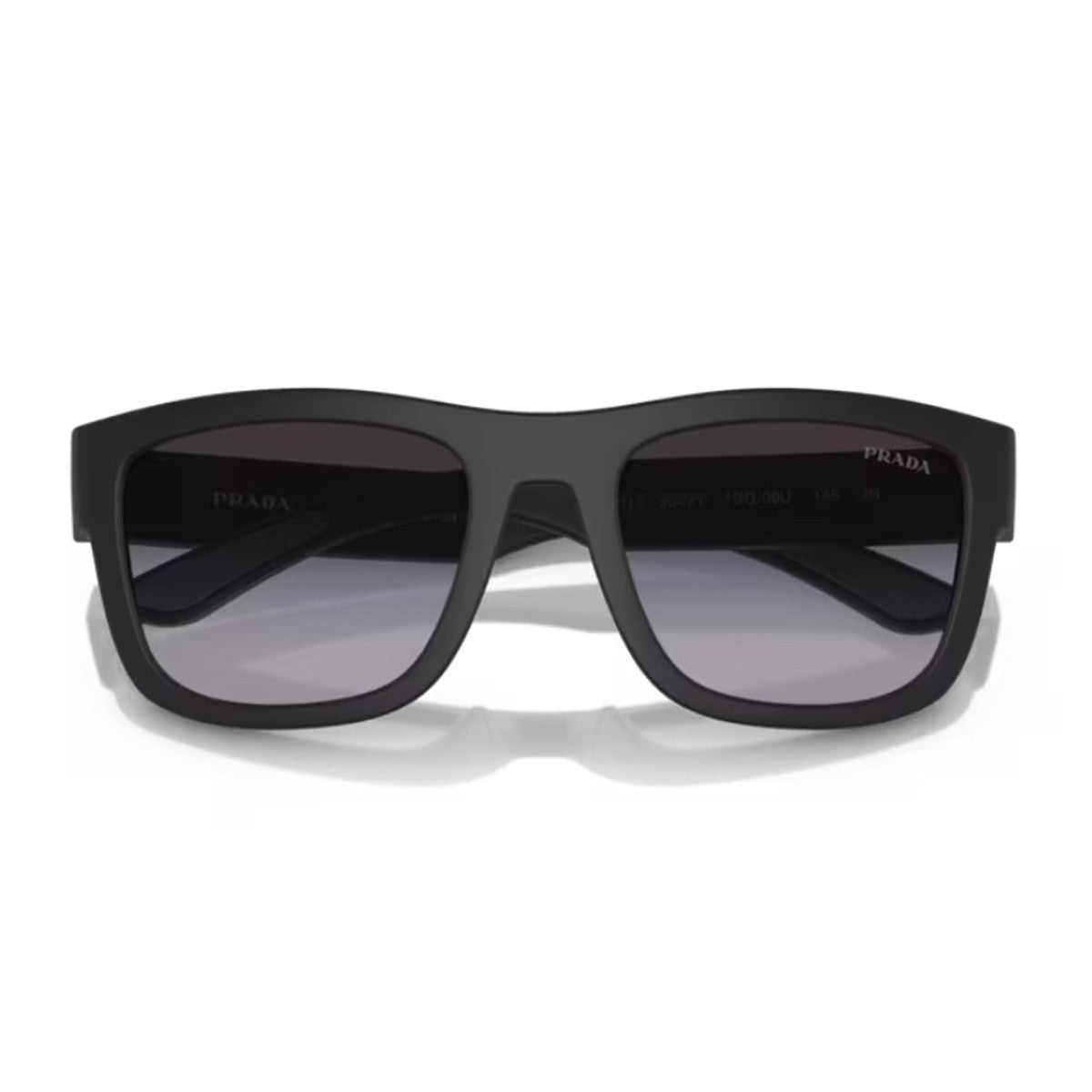 Prada Linea Rossa Ps 01zs Black Nylon Sunglasses