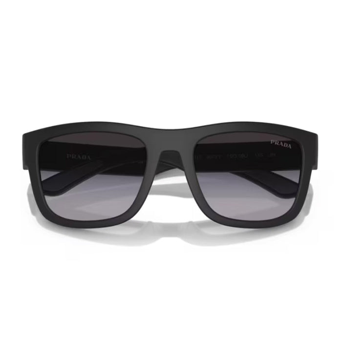 Prada Linea Rossa Ps 01zs Black Nylon Sunglasses