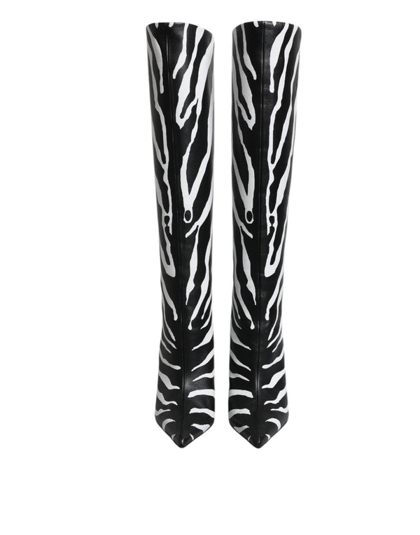 Dolce & Gabbana 100% Lamb Leather boot in black