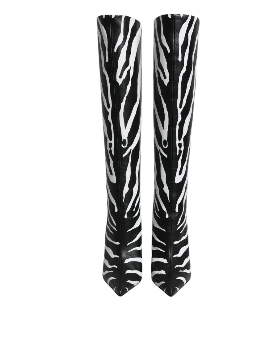 Dolce & Gabbana 100% Lamb Leather boot in black