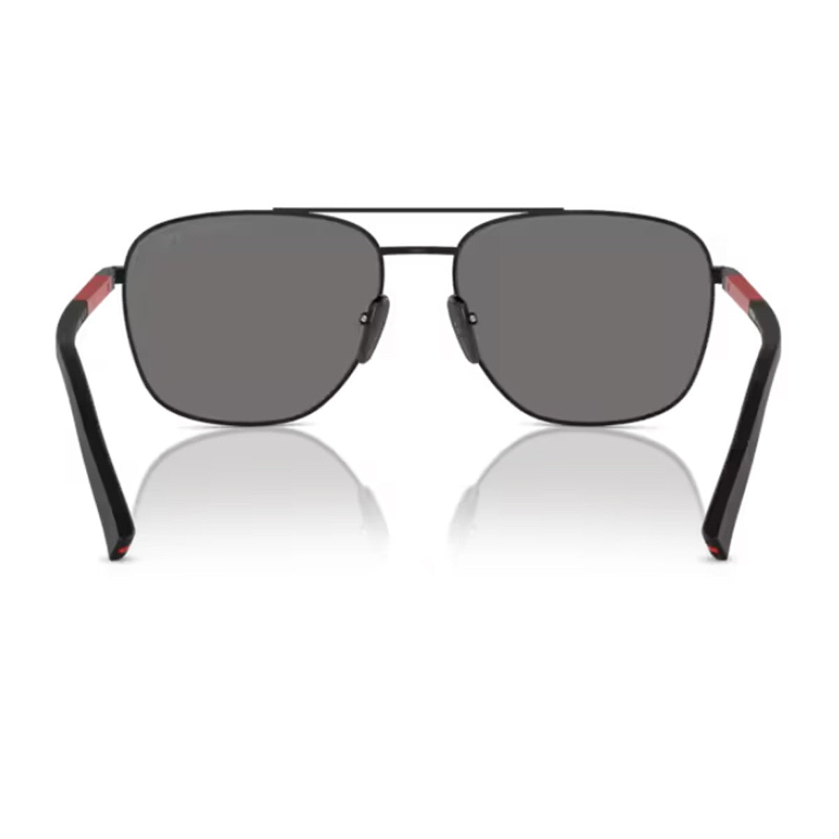 Prada Linea Rossa Ps 54zs Black Metallo/gommato Sunglasses