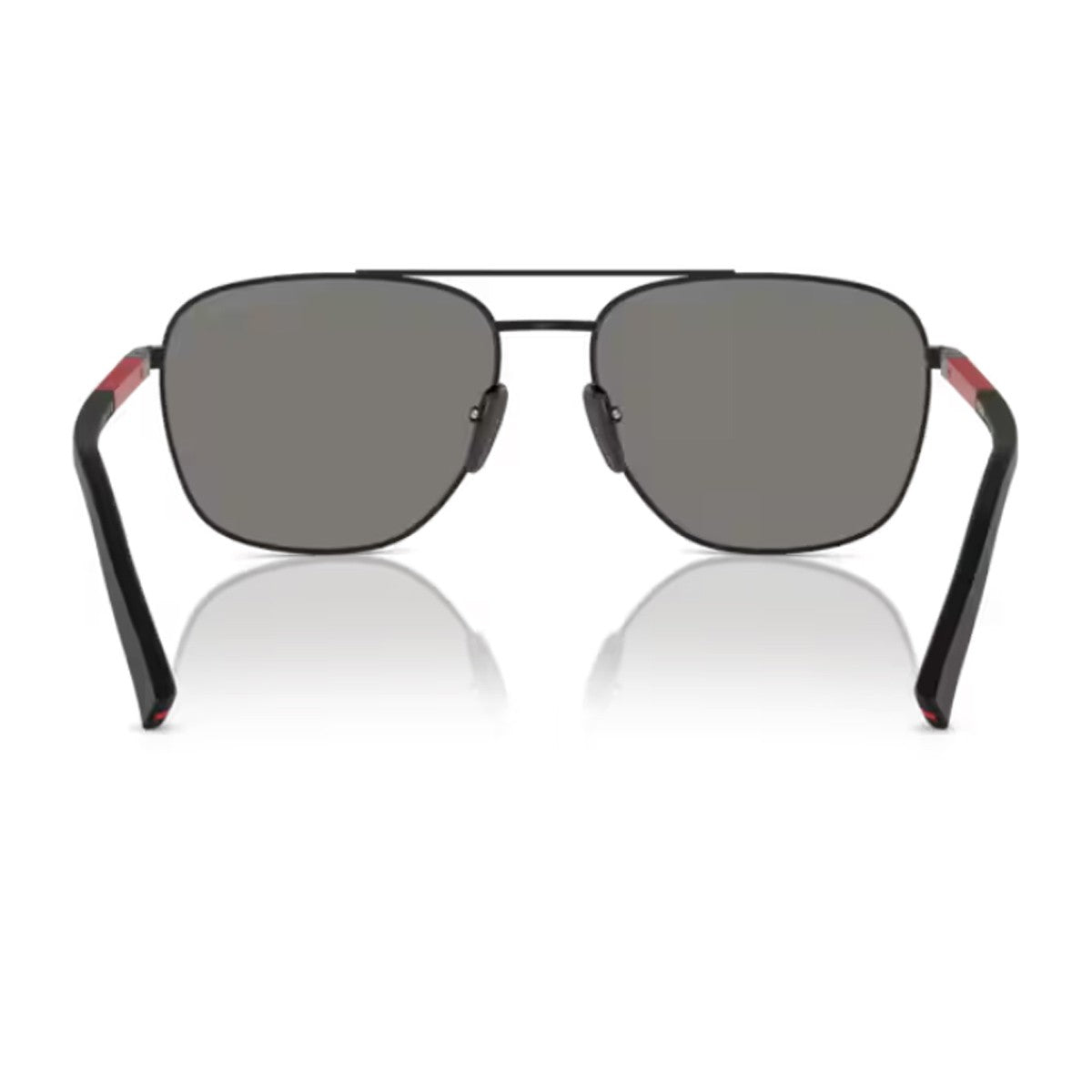 Prada Linea Rossa Ps 54zs Black Metallo/gommato Sunglasses