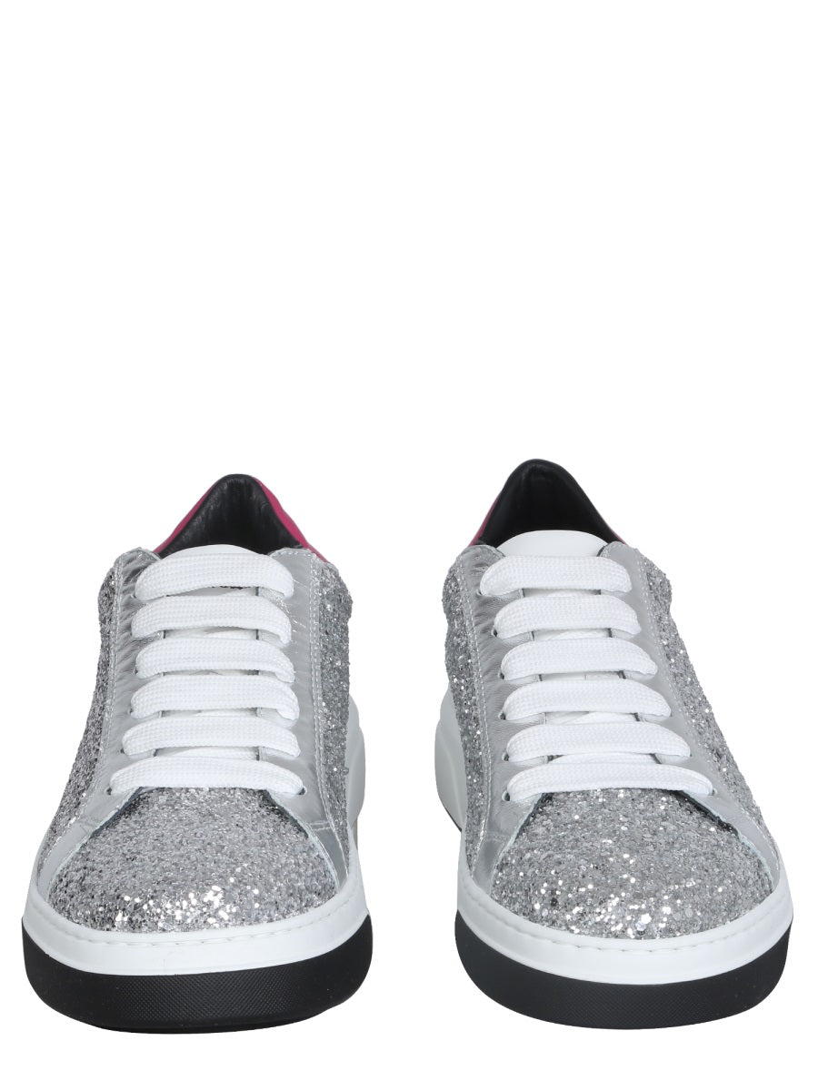 Bumper Sneakers Silver Trainers