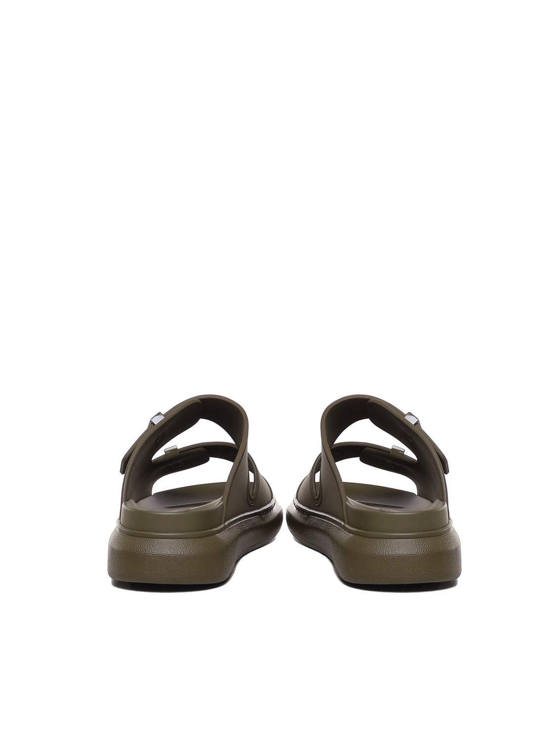 Alexander Mcqueen Sandals Green Rubber
