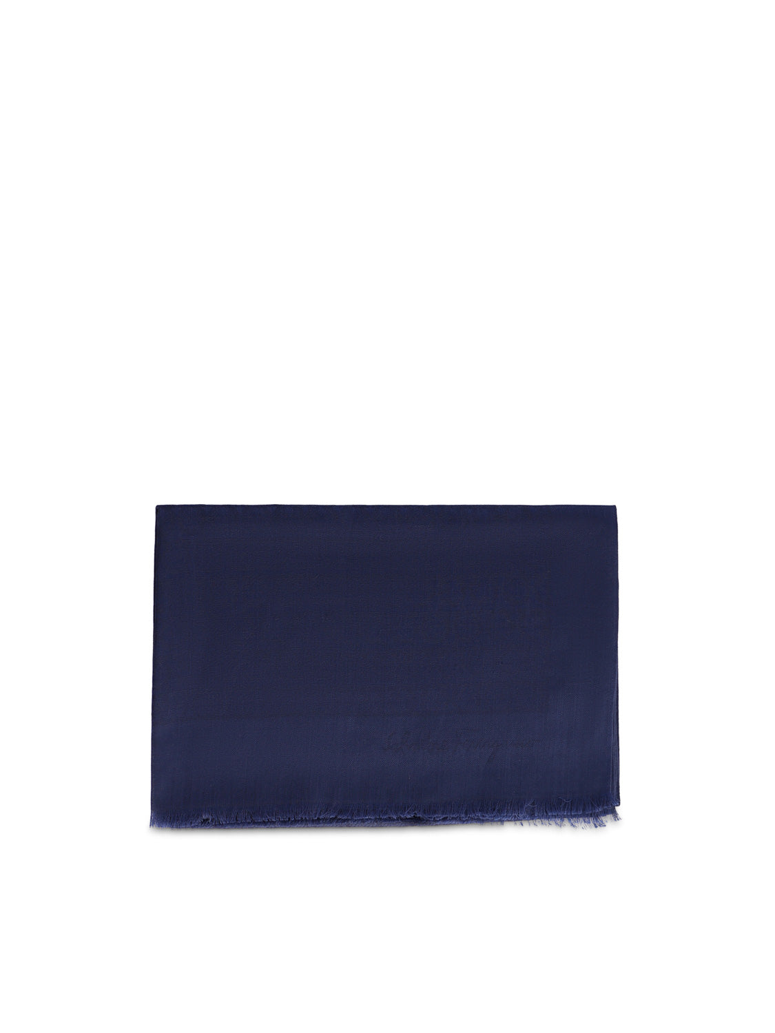 Ferragamo Scarfs Blue Silk