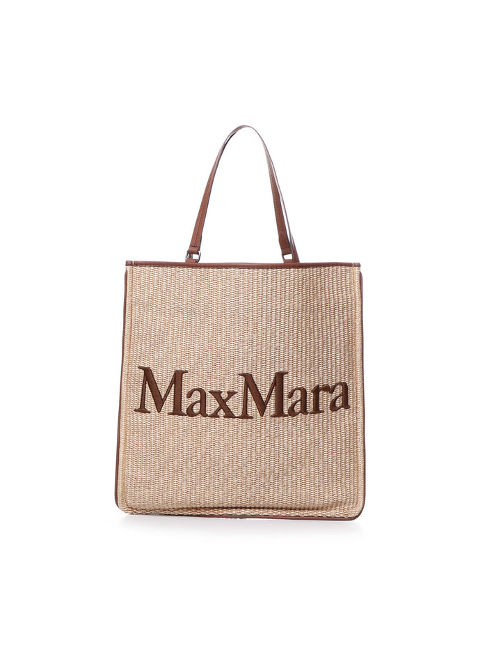 Max Mara Bags Beige Straw