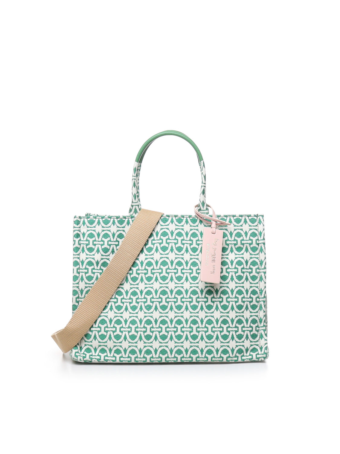 Coccinelle Bags Green Fabric