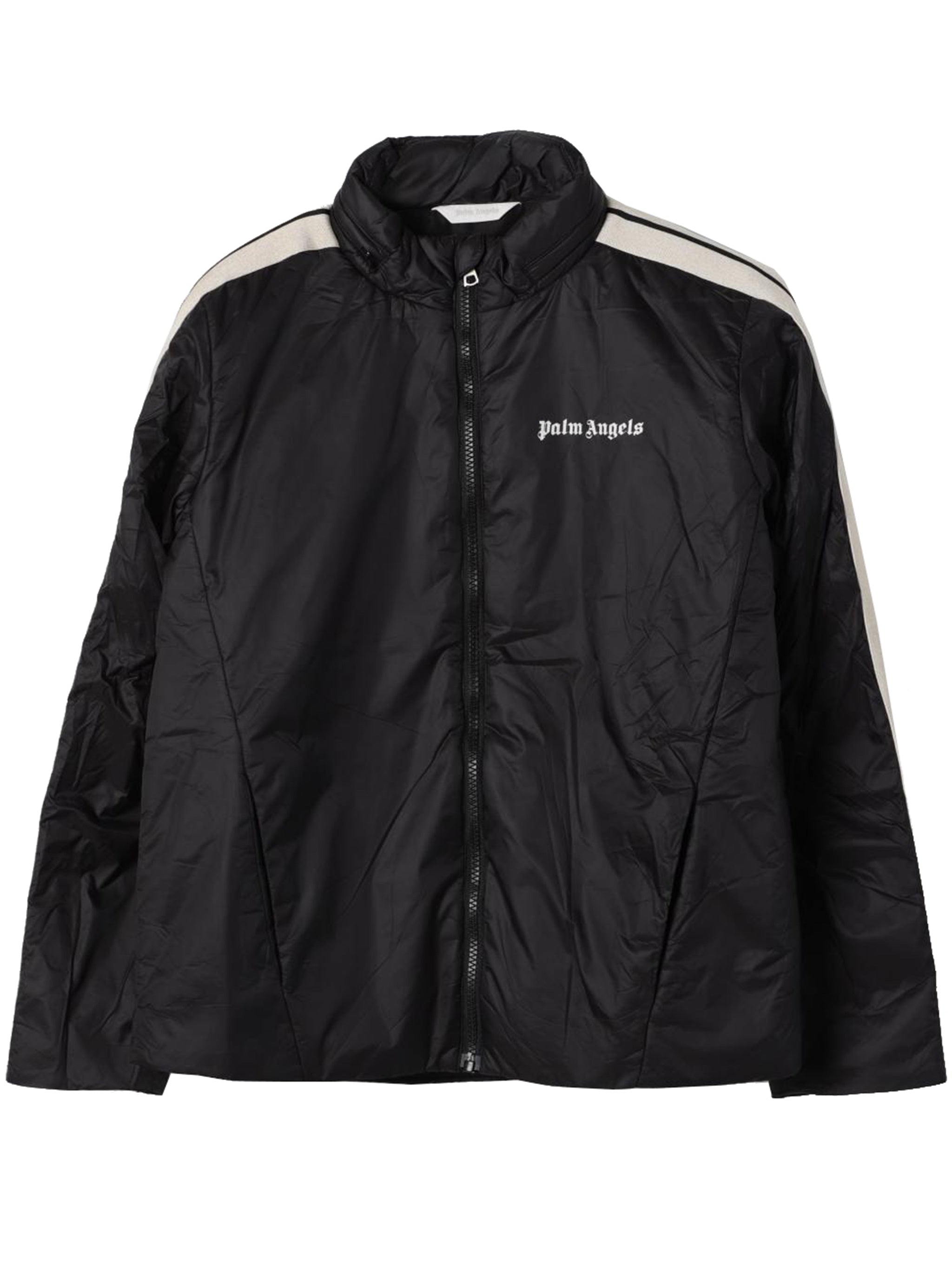 Logo Light Puffer Jacket Black Piumino