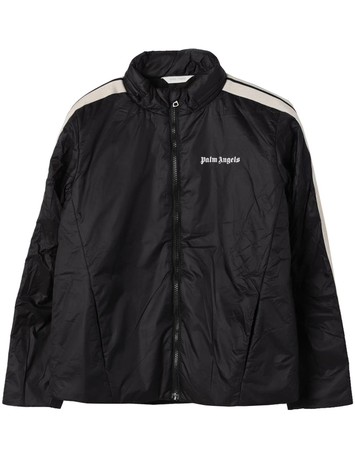 Logo Light Puffer Jacket Black Piumino