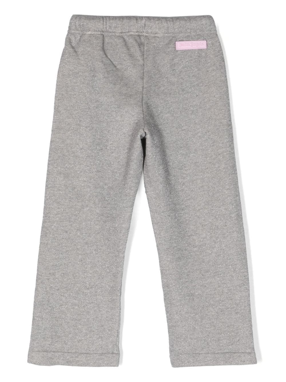 Pa Lurex Wide Leg Sweatpant Grey Pantaloni