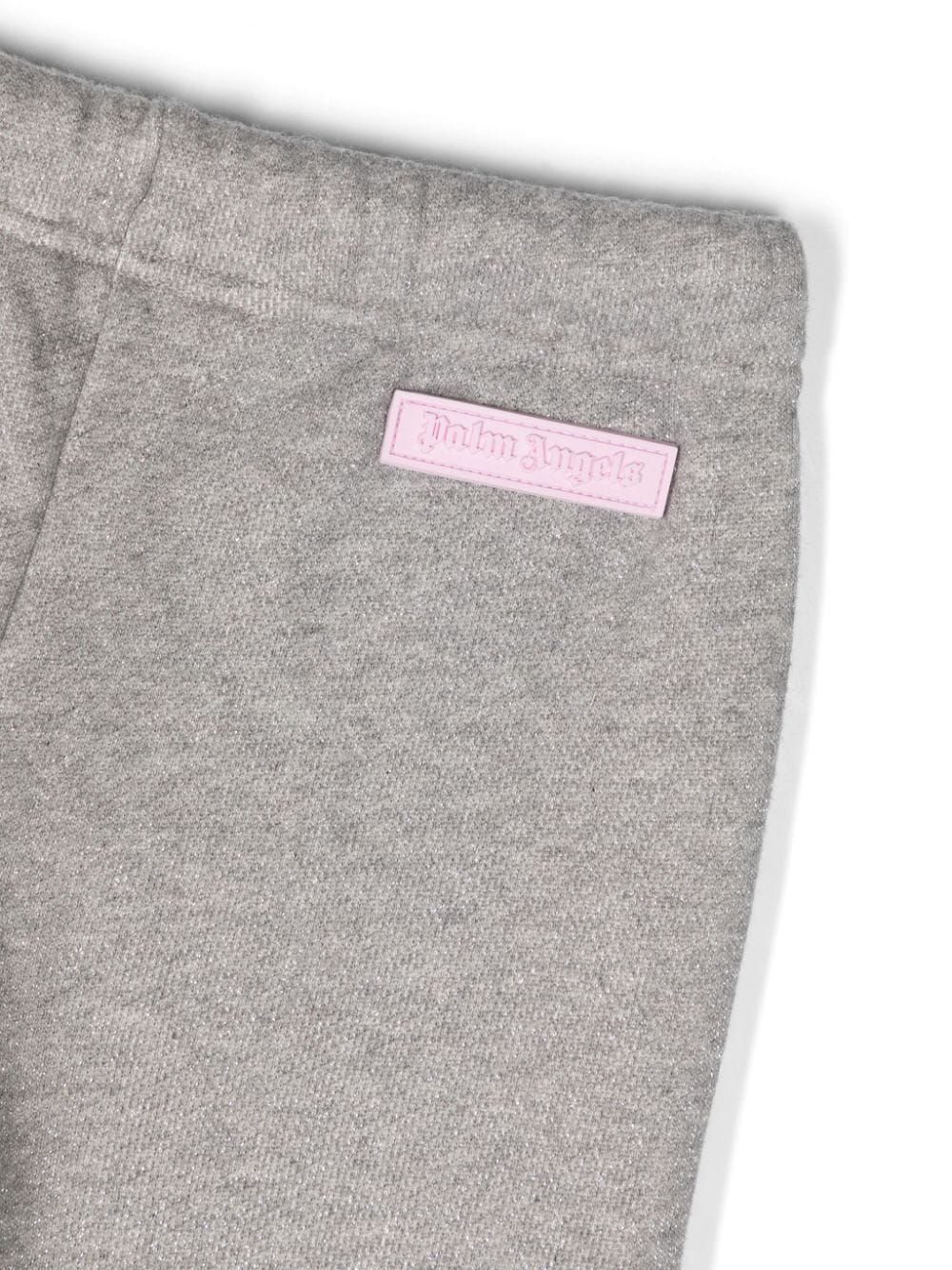 Pa Lurex Wide Leg Sweatpant Grey Pantaloni