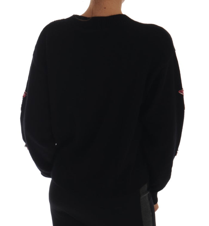 Dolce & Gabbana 100% Cashmere sweater in black