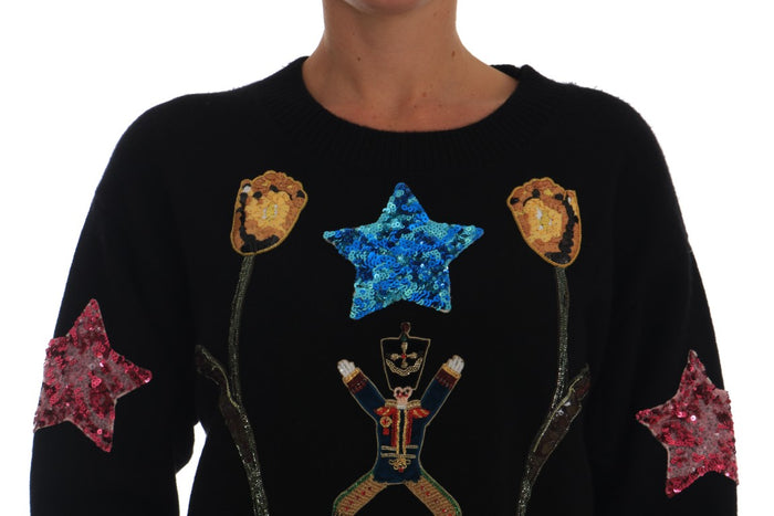 Dolce & Gabbana 100% Cashmere sweater in black — view 2