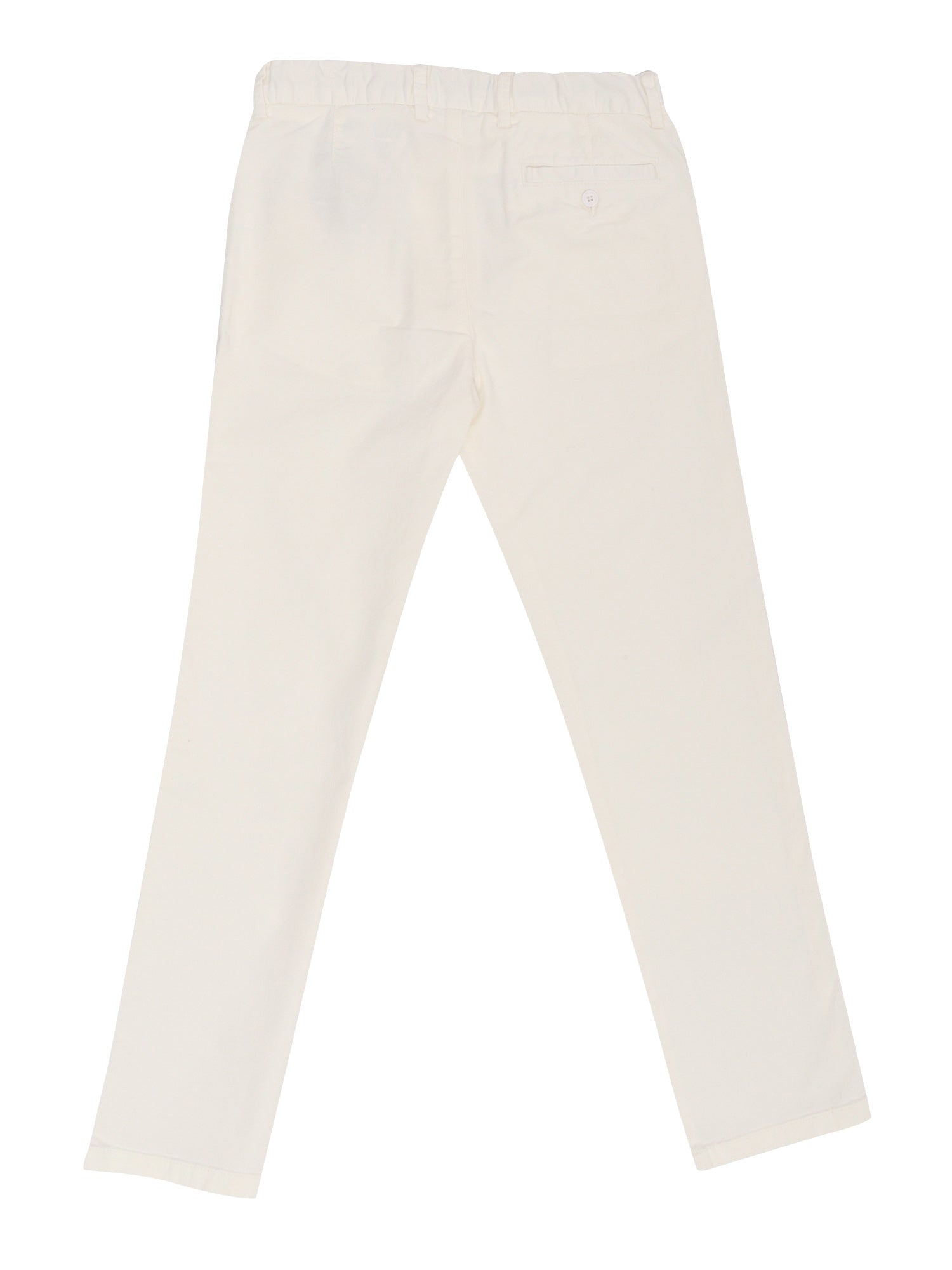 Cotton Trousers White Pant