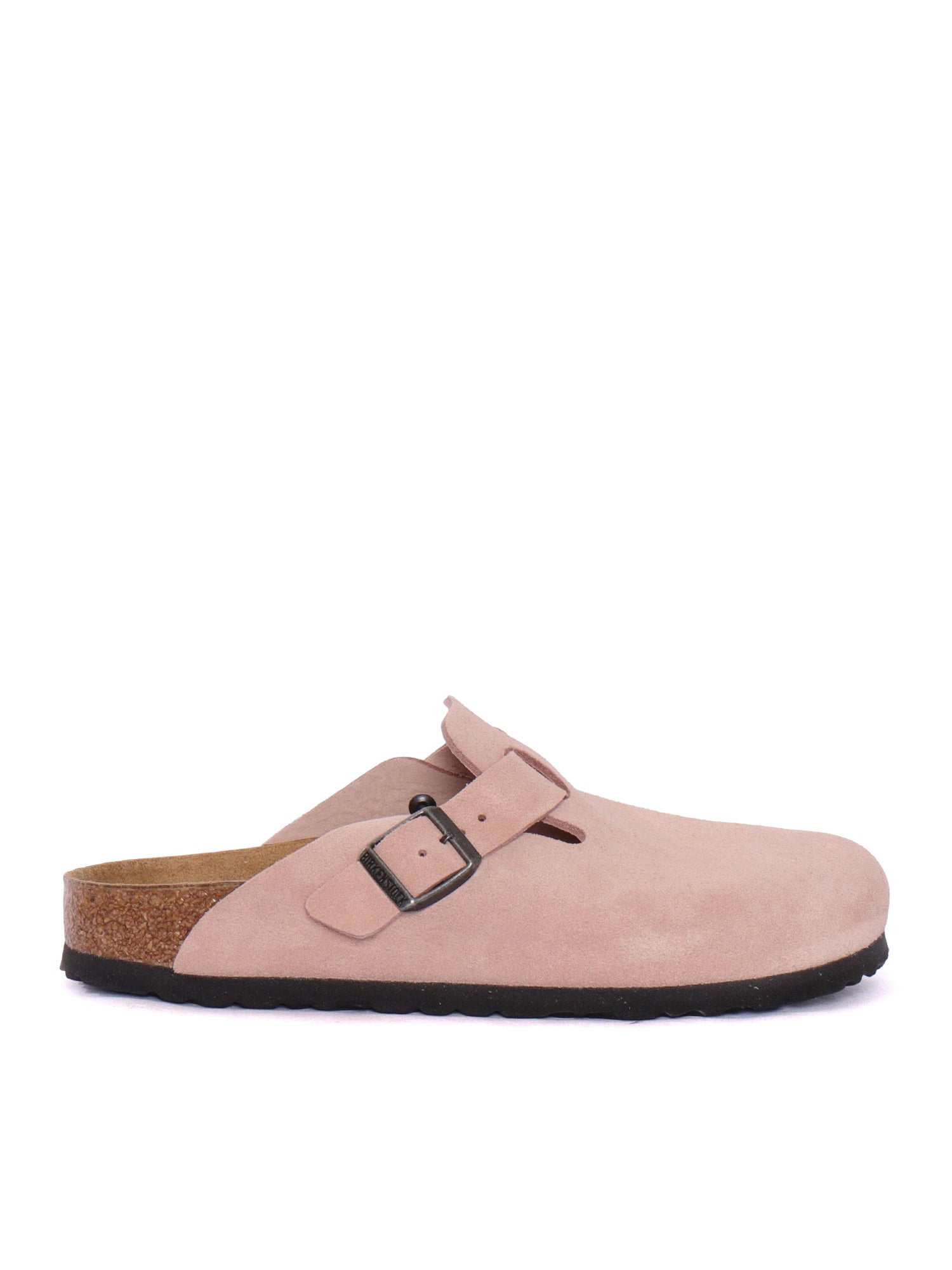 Boston pink clay, Suede Leather Sole In Eva Sandal