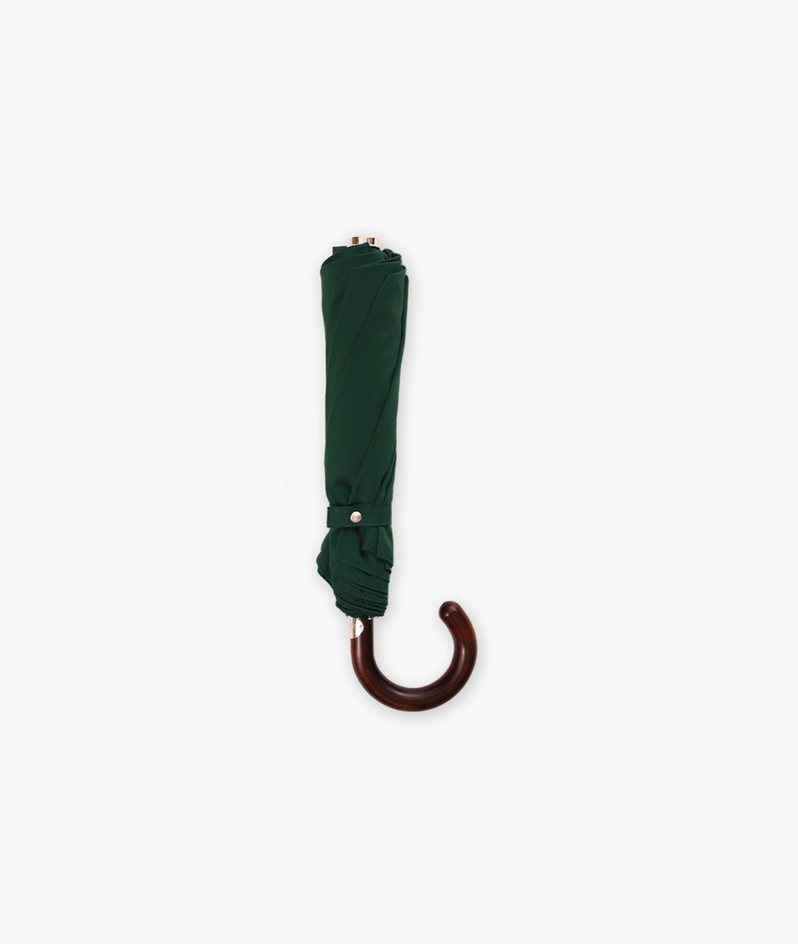 Folding Umbrella Darkred Maple Handle