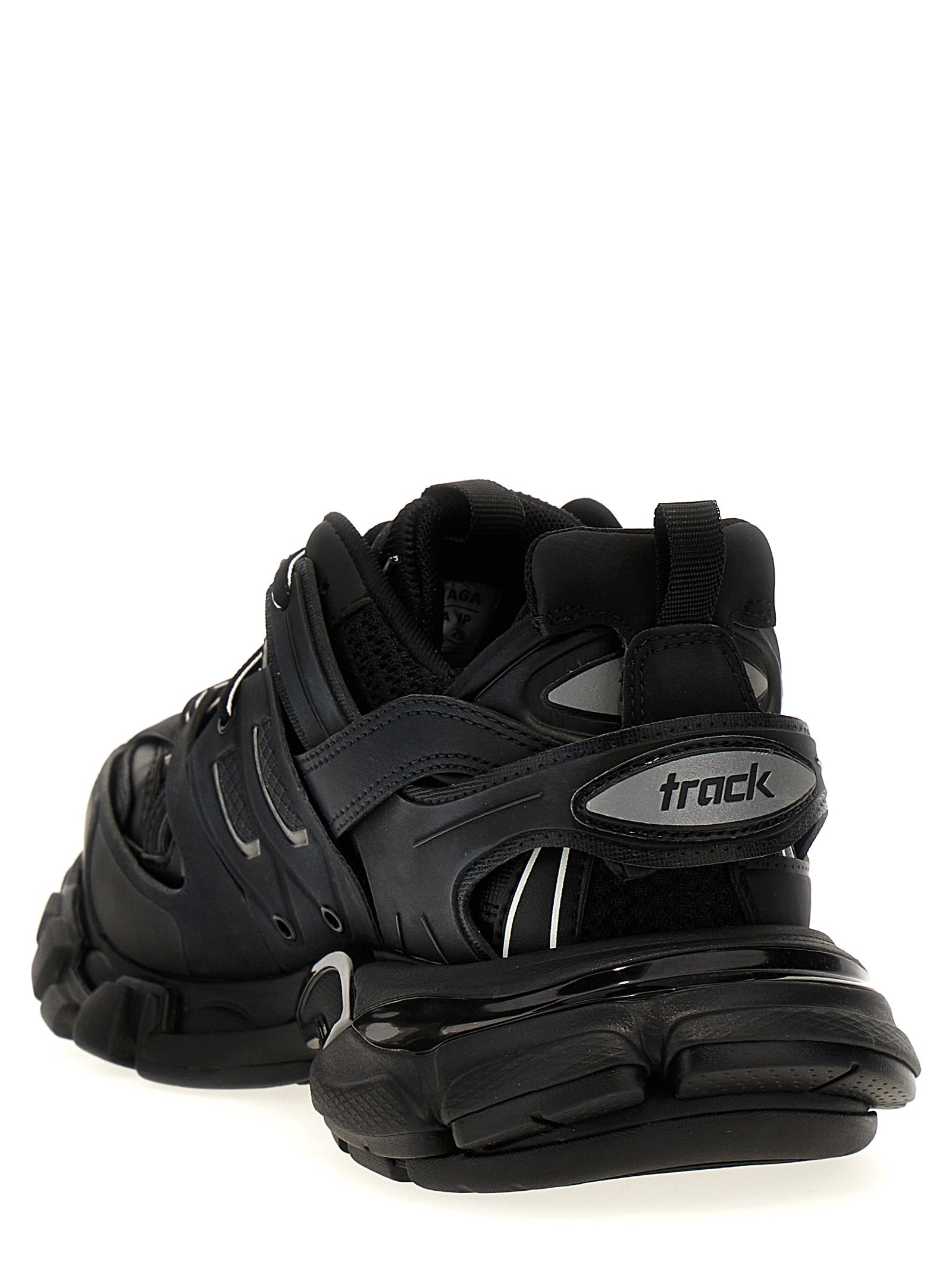 Track sneakers Black Polyurethane Polyester Nylon