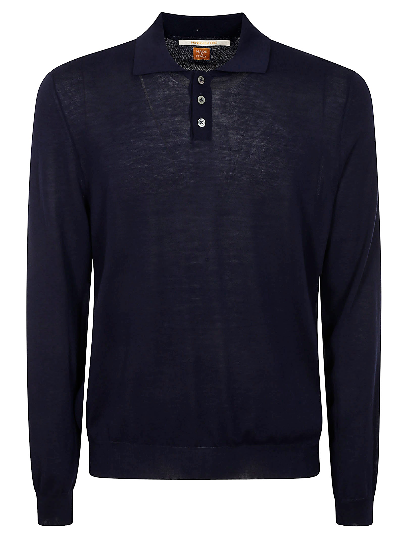 Polo Ls Blue Coton