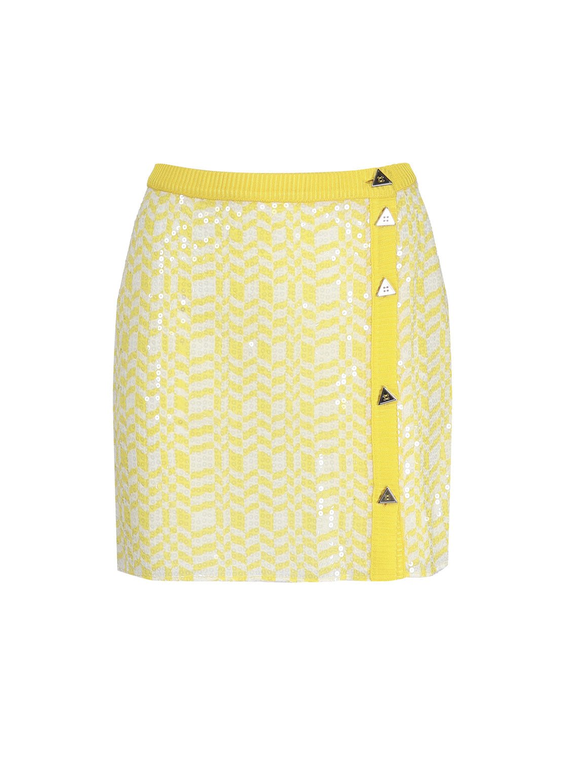 Missoni Skirts Yellow Silk
