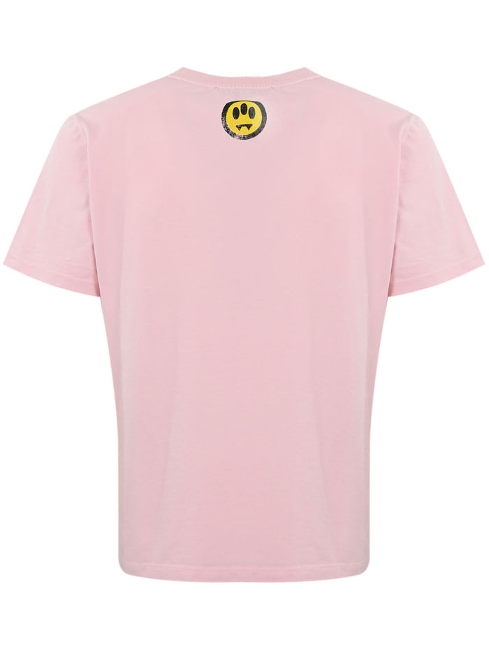 T-shirt In Jersey Pink & Purple Cotton |