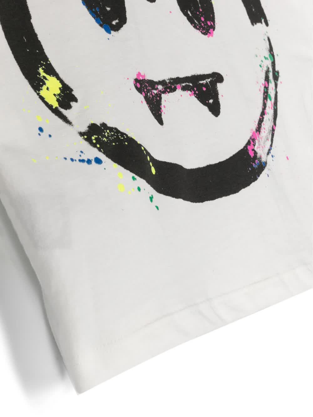 Cropped Jersey T-shirt White Cotton |