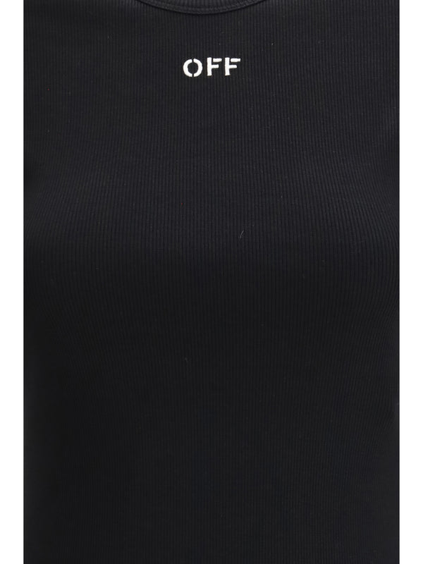 T-Shirt Rib Basic Black-White Black/white Cotton T-shirts & Jerseys