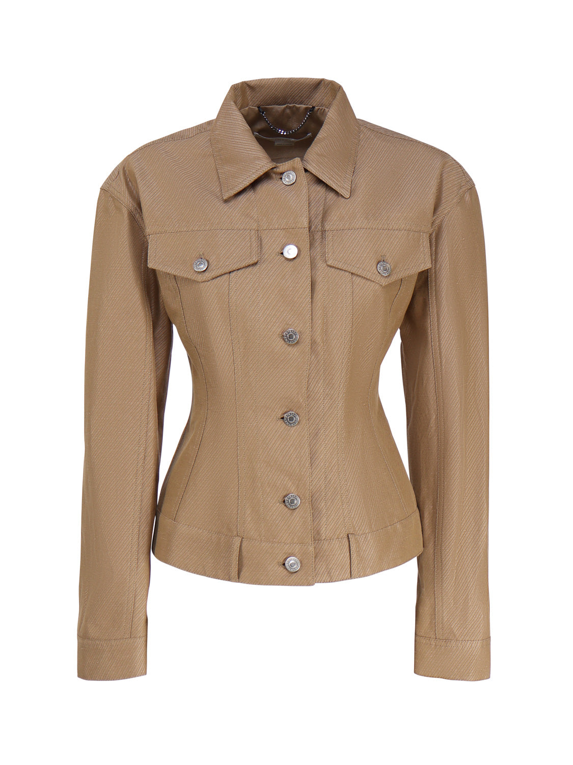 Stella Mccartney Jackets Brown Cotton