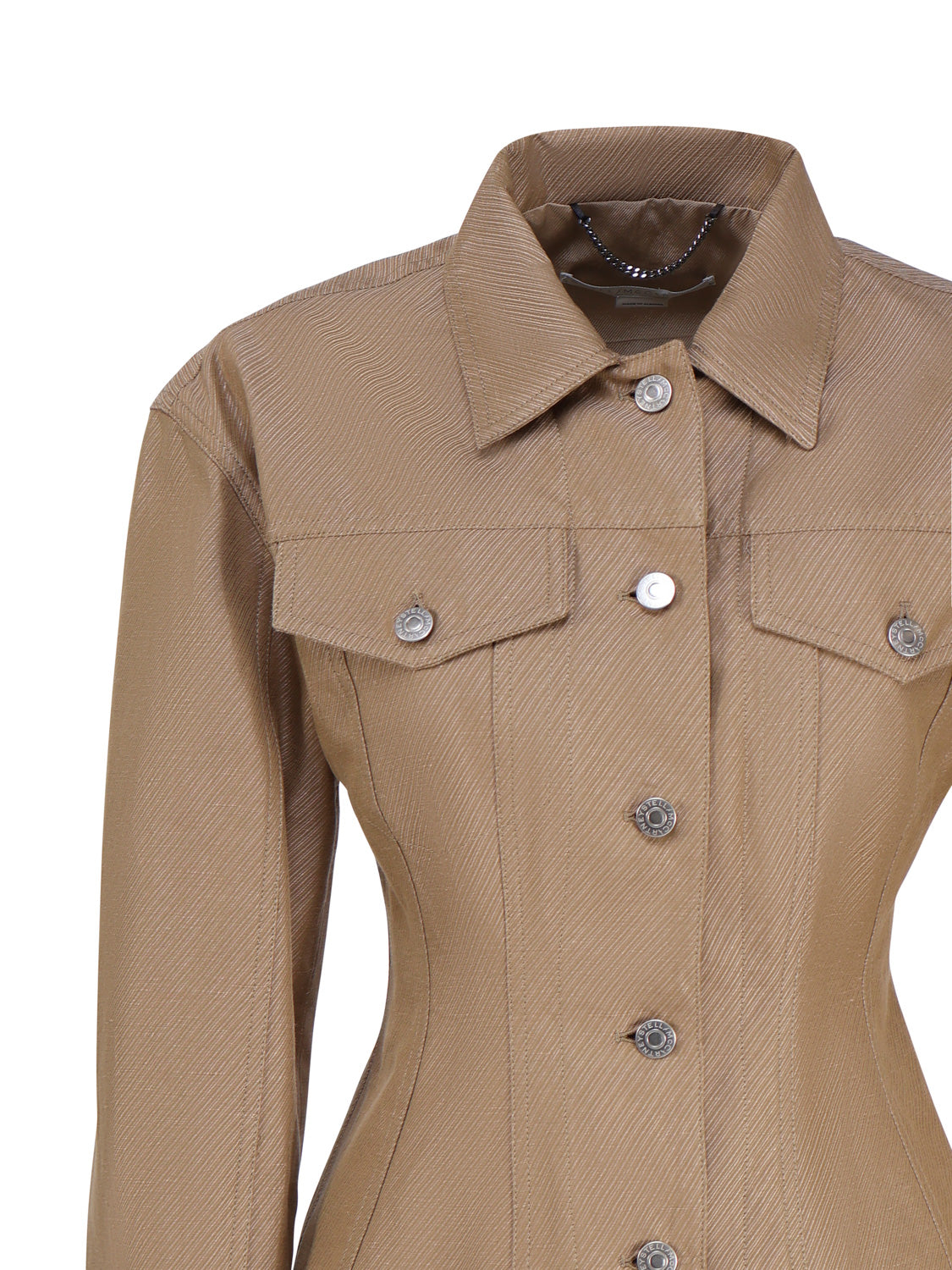 Stella Mccartney Jackets Brown Cotton