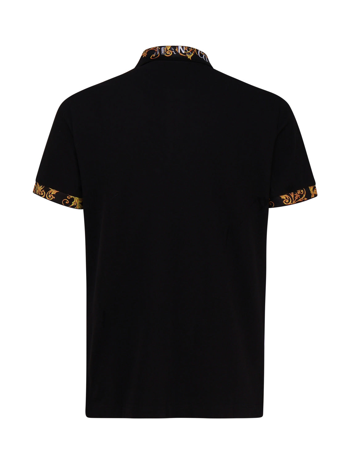 Versace Jeans Couture T-Shirts And Polos Black Cotton