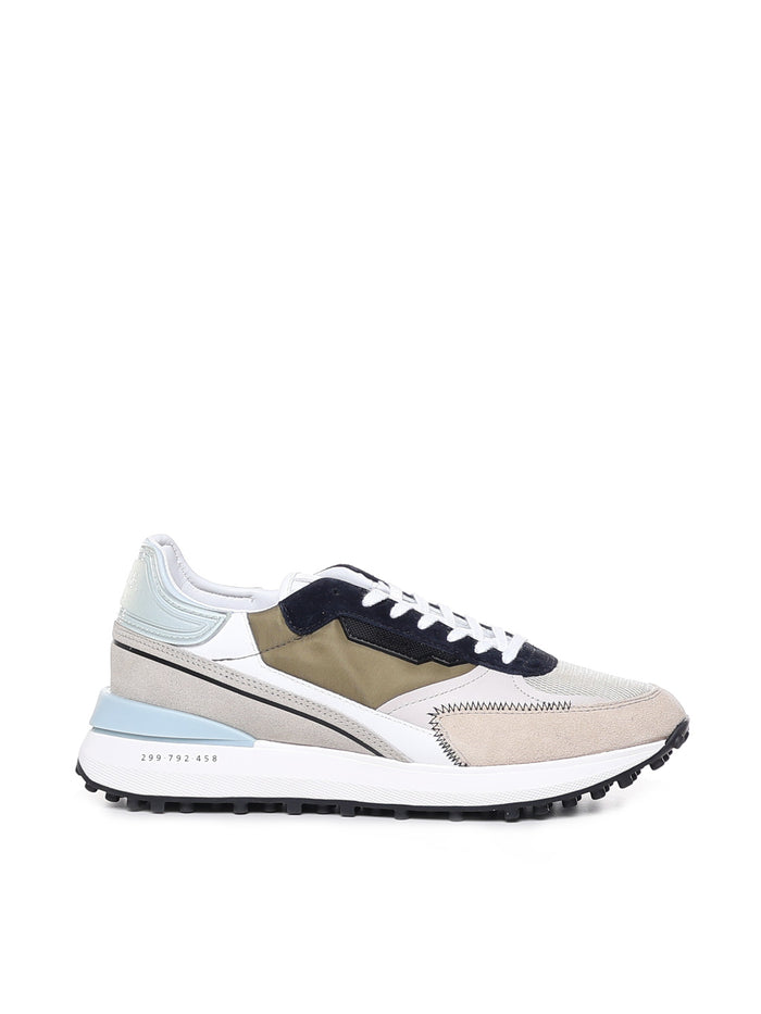D.a.t.e. Sneakers Army Fabric