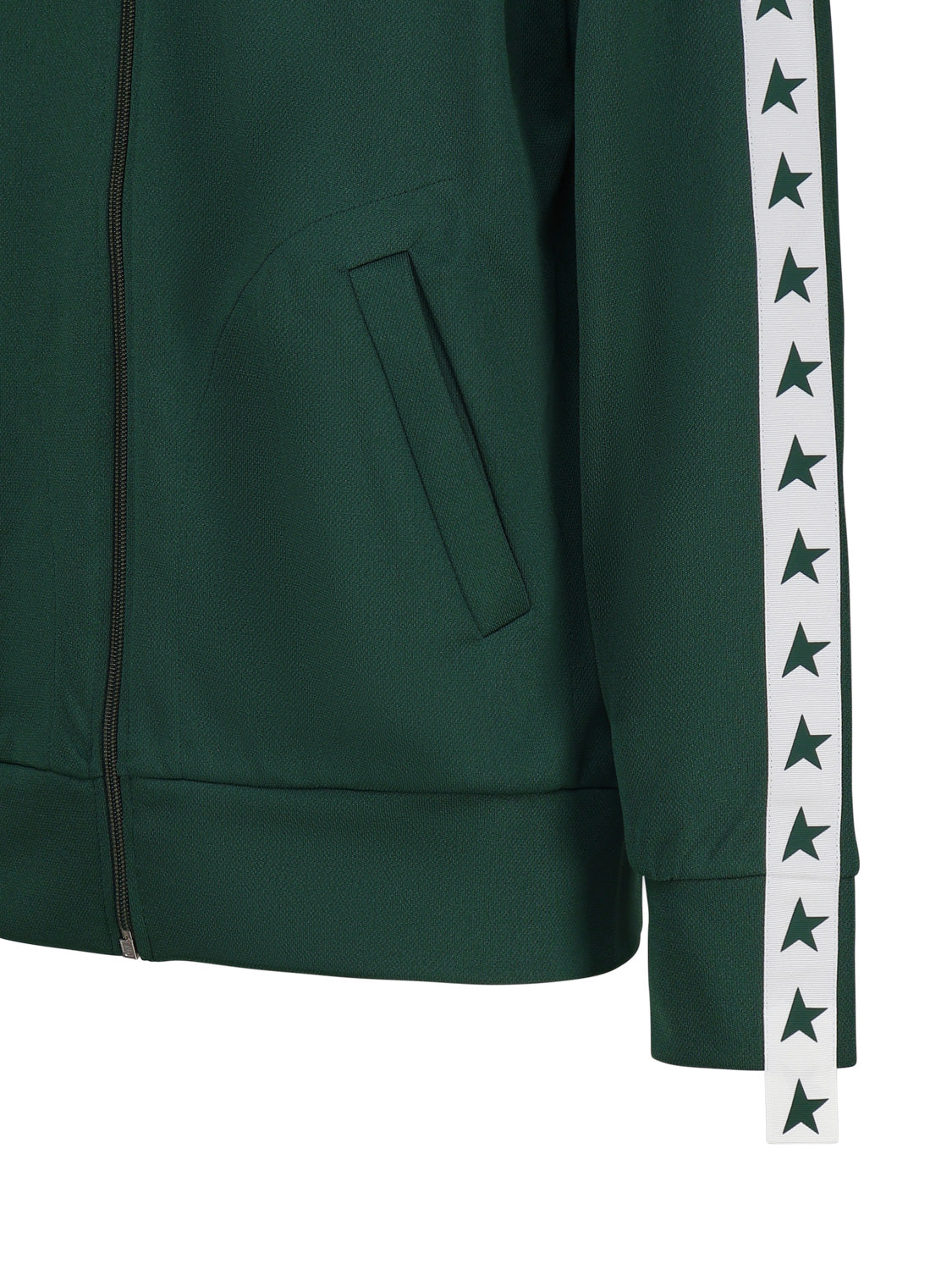 Golden Goose Sweaters Green/ White Polyester