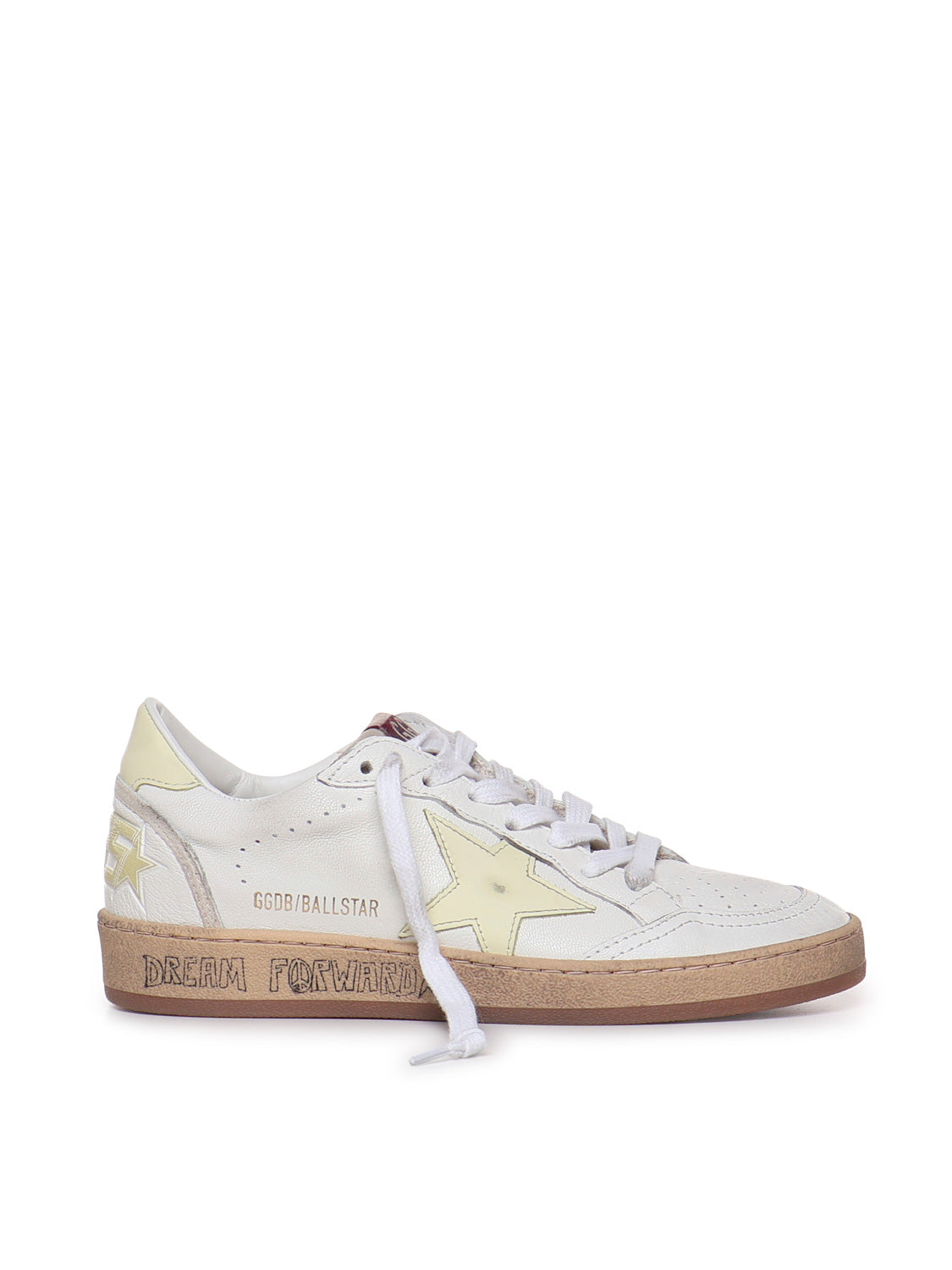 Golden Goose Sneakers Yellow Calfskin