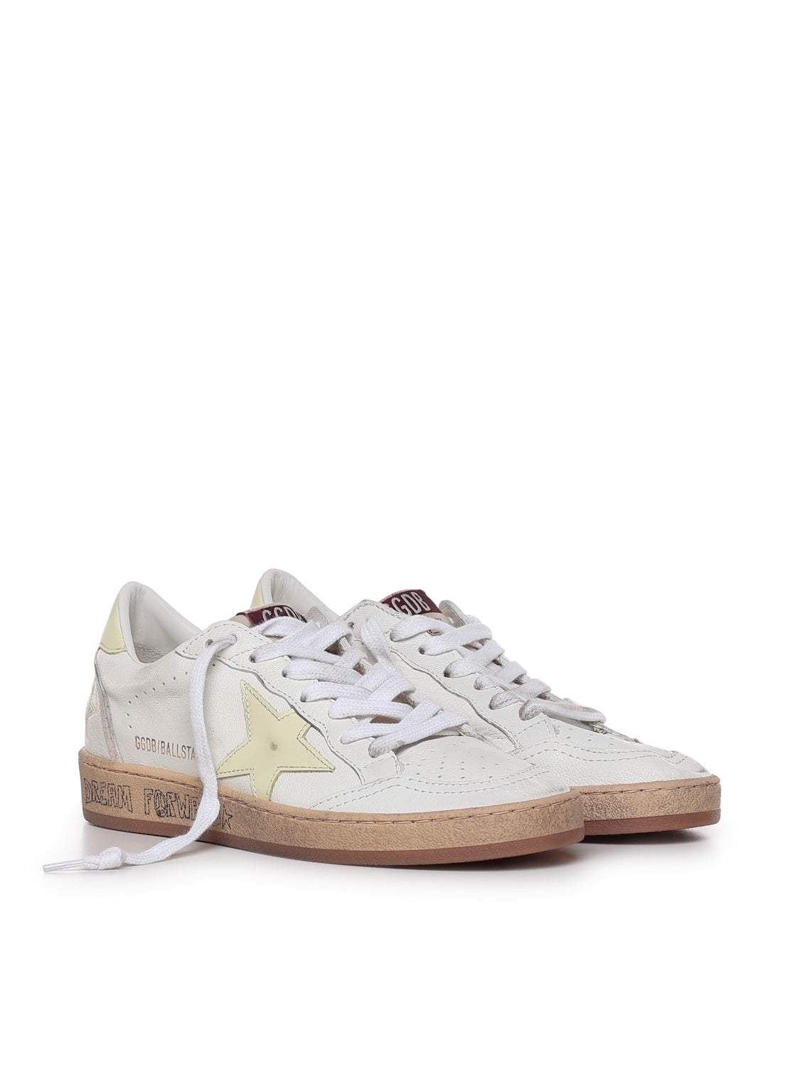 Golden Goose Sneakers Yellow Calfskin