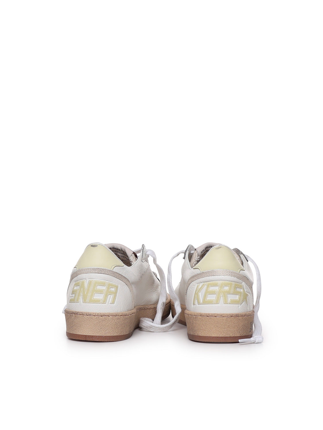 Golden Goose Sneakers Yellow Calfskin